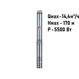 Погружной скважинный насос CNP SM(C)10-28S, 5.5 кВт/3х380В